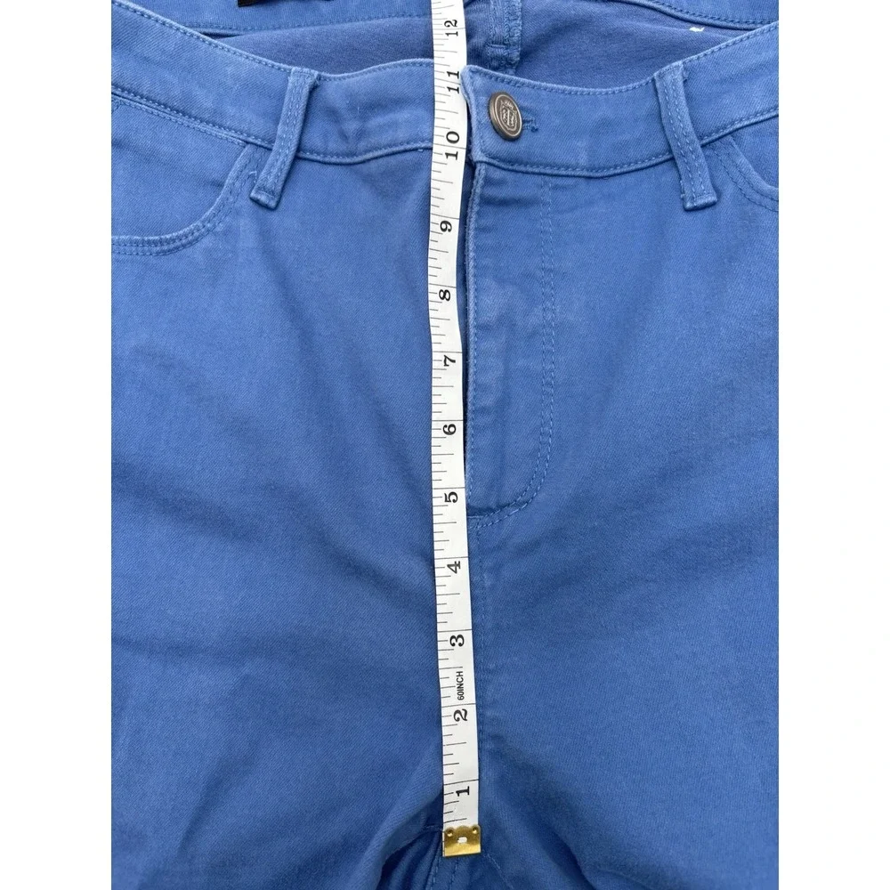 Talbots Jegging Curvy 14W Blue Stretch Skinny Ankle Jeans Plus Size 28.5 Inseam